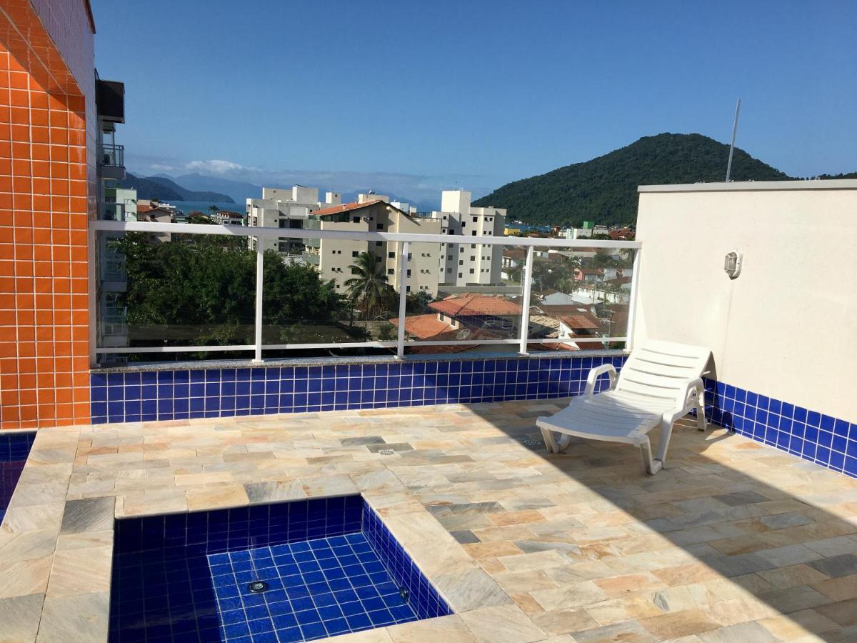 Apartamento novo, charmoso, com ar condicionado na melhor localização de Ubatuba Exterior foto